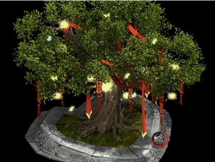 【中秋节npc】许愿树+月饼-探花网络技术空间